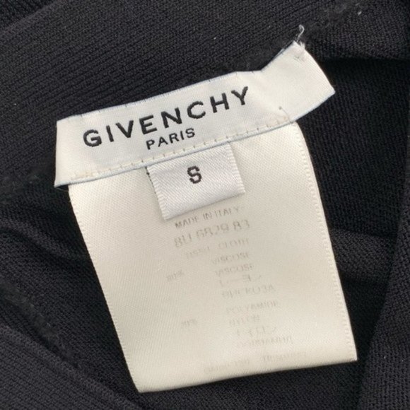 Givenchy Paris Black Knit Strappy Top - Picture 4 of 5